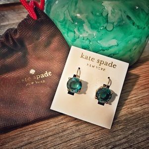 NWT Kate Spade Square Leverback Earrings