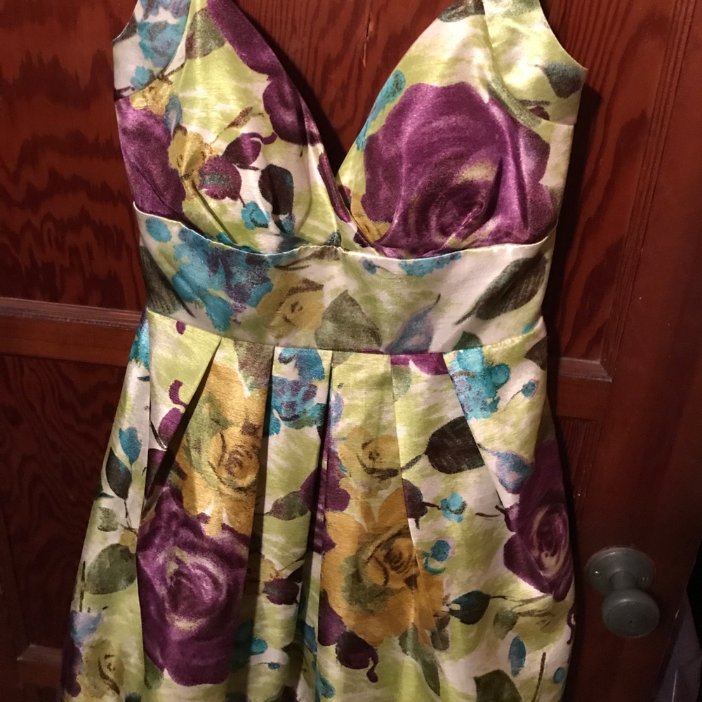 Floral formal dress worn once!