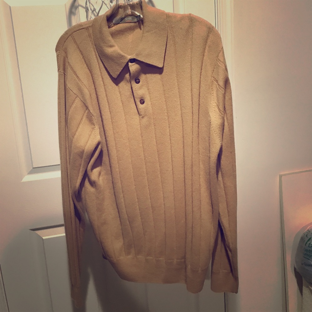 Tan Cashmere Sweater