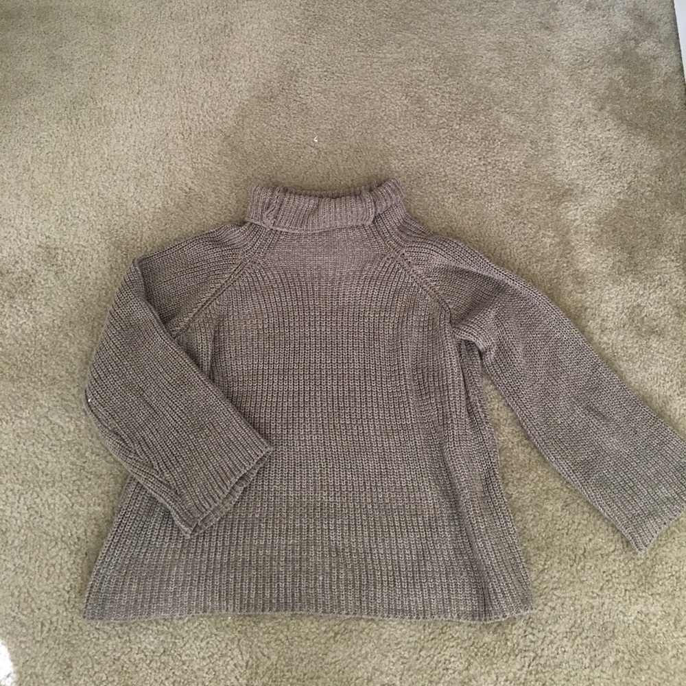 Cowl neck pull over