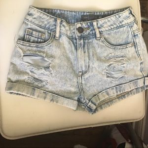 Kendall and Kylie denim shorts