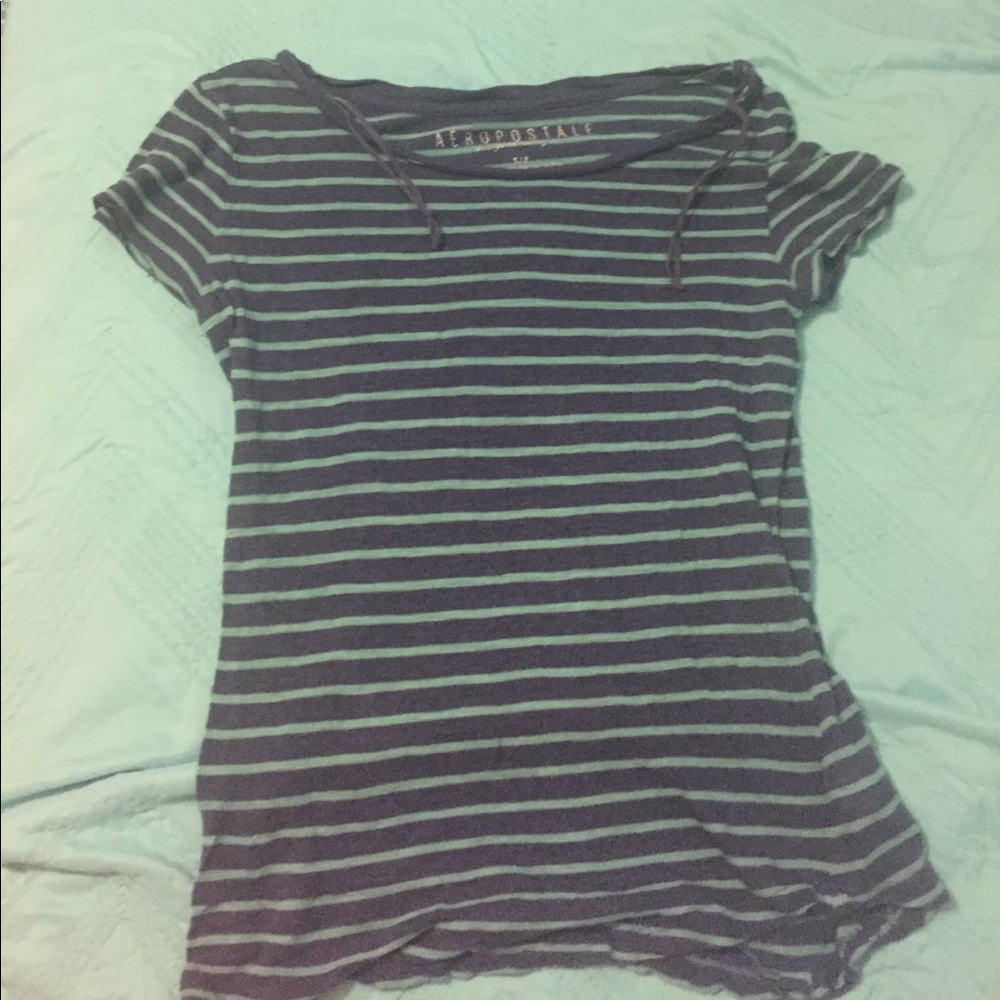 ❌TRADED!❌ Striped Aeropostale shirt