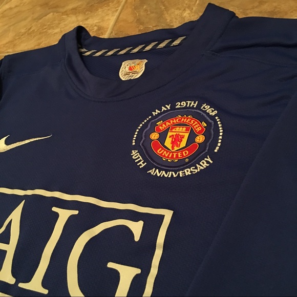 Youth Large M U  Anniversary jersey (JERSEY ONLY) - Picture 3 of 6