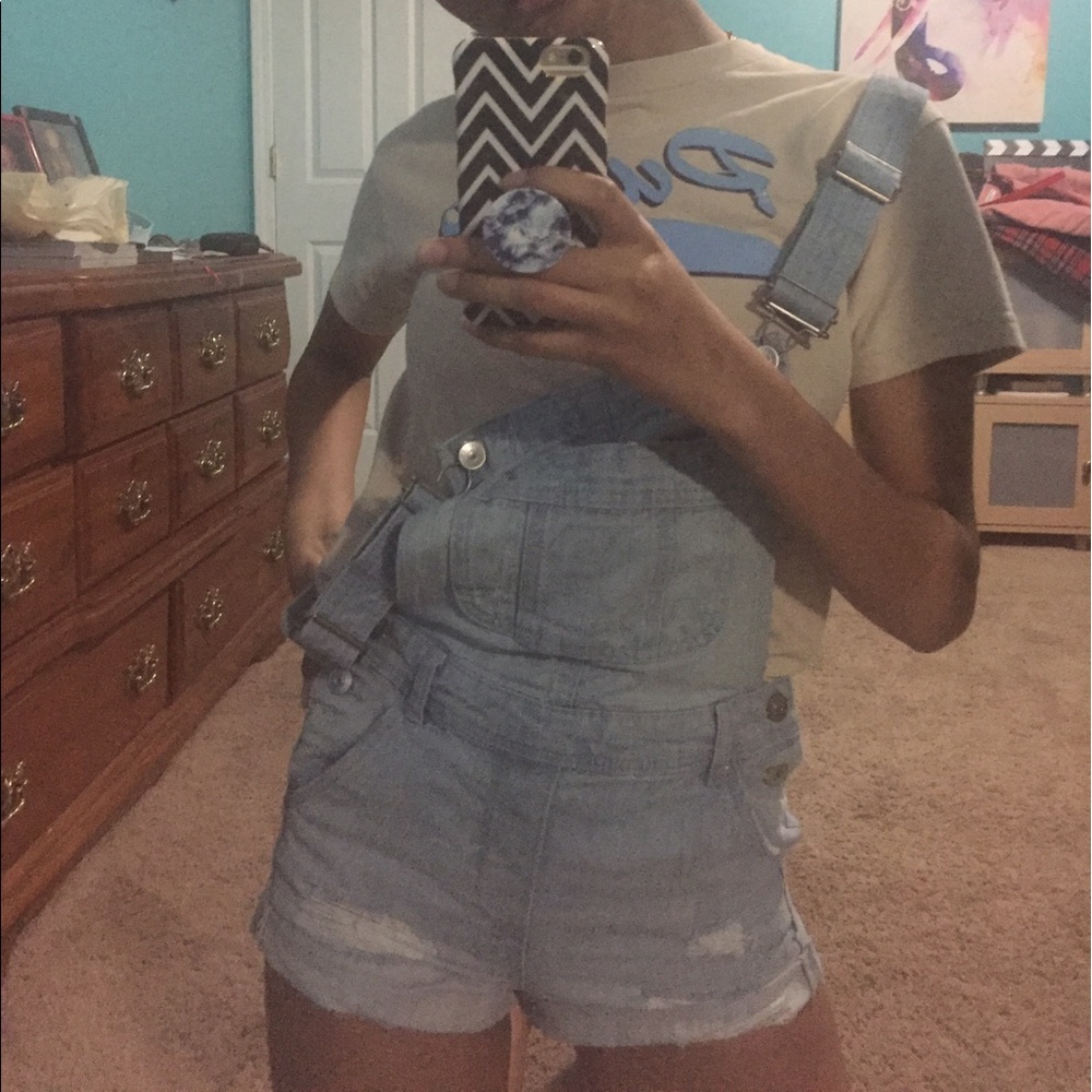 H&M X COACHELLA SHORT OVERALLS
