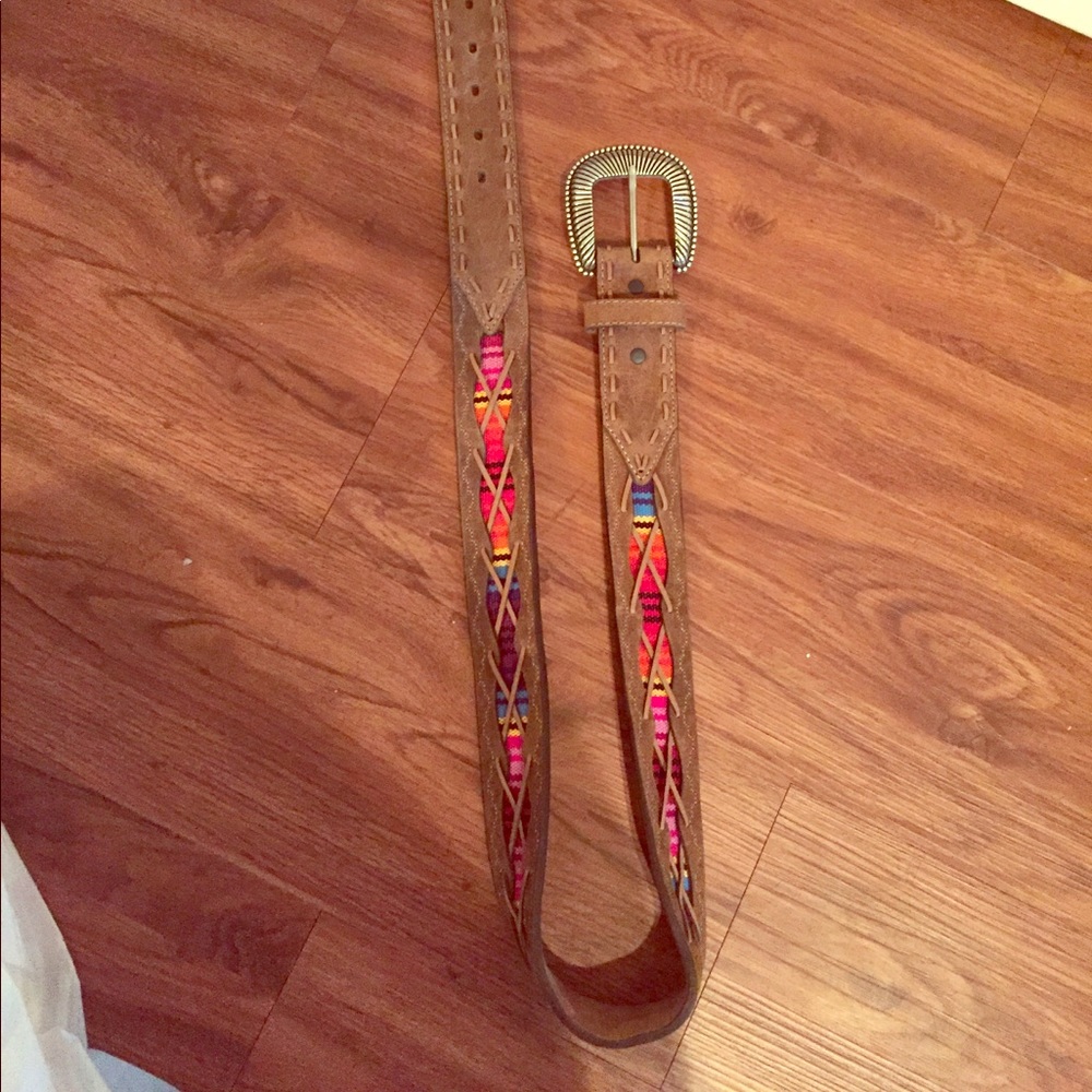 Leather belt size 36 waist