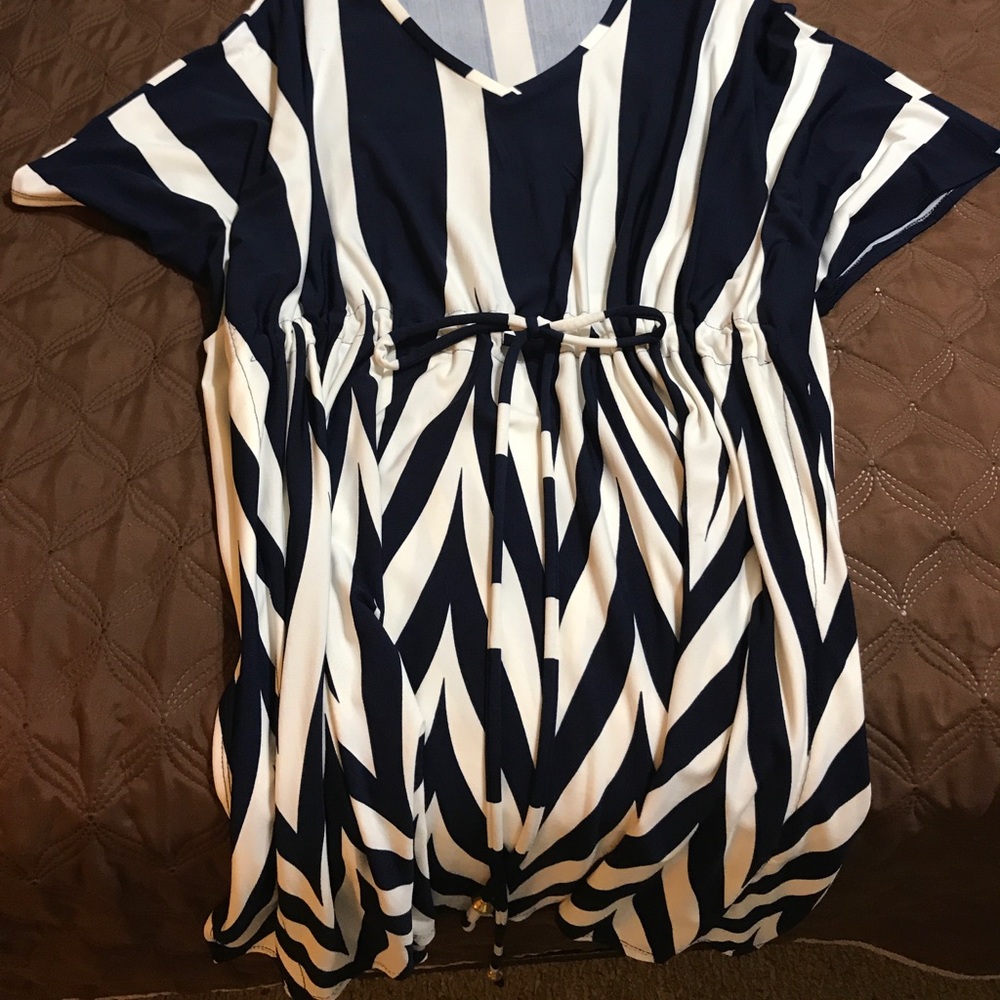 Evening dress out on the town.