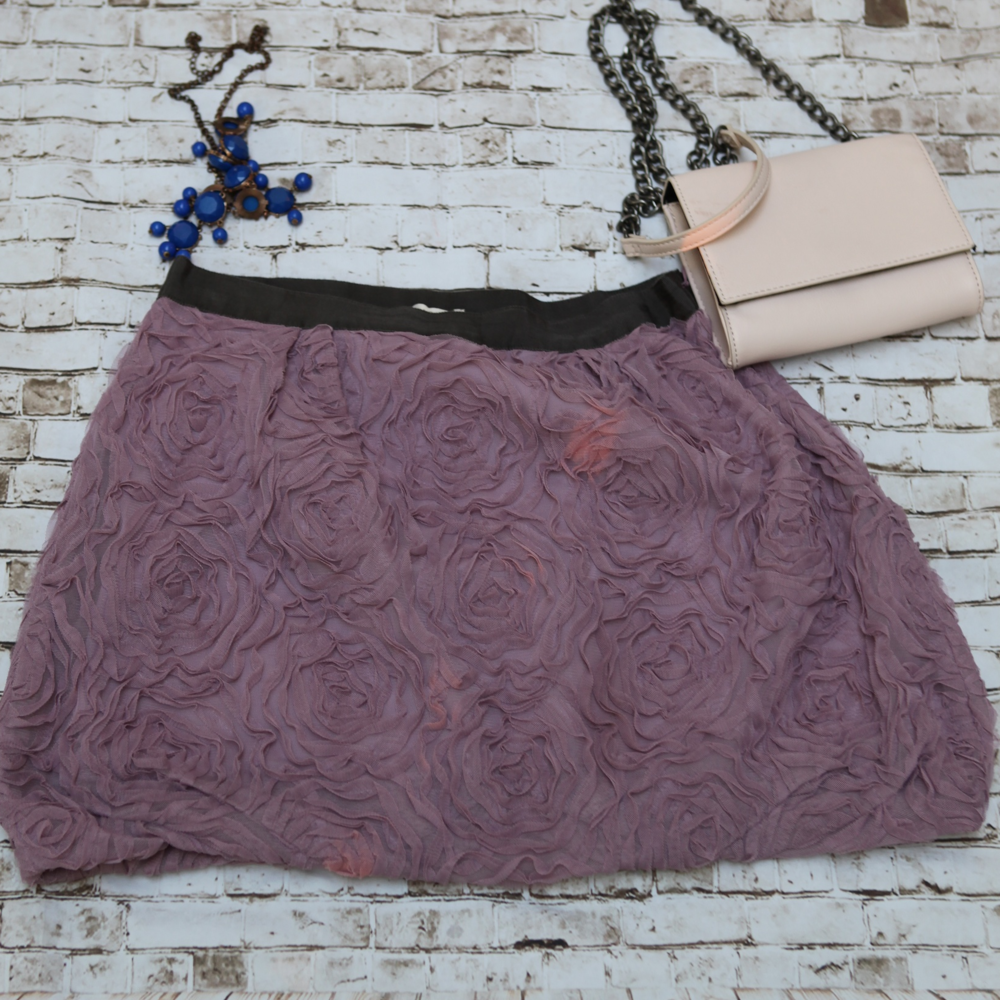 J. Crew Floral Tulle Skirt Size 4