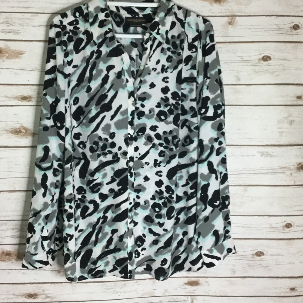 Button down blouse - Picture 1 of 3