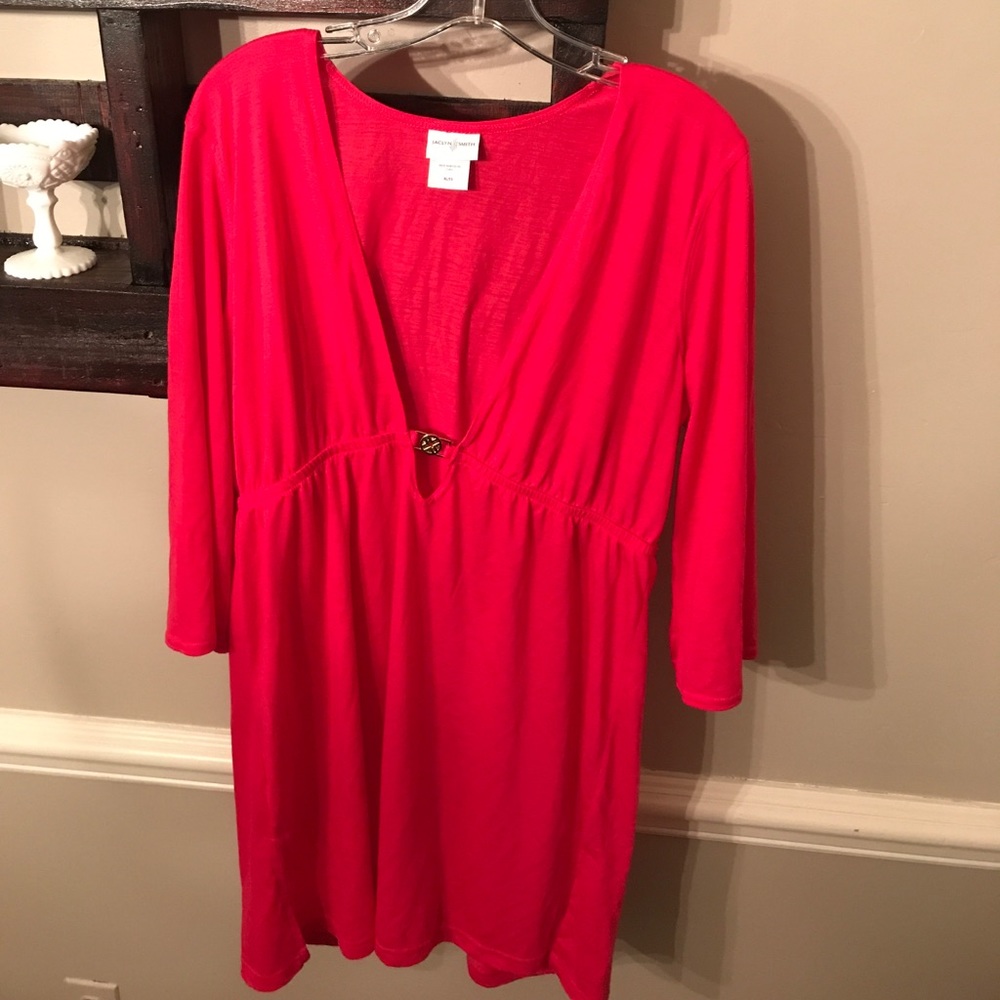 Hot Pink Cover Up