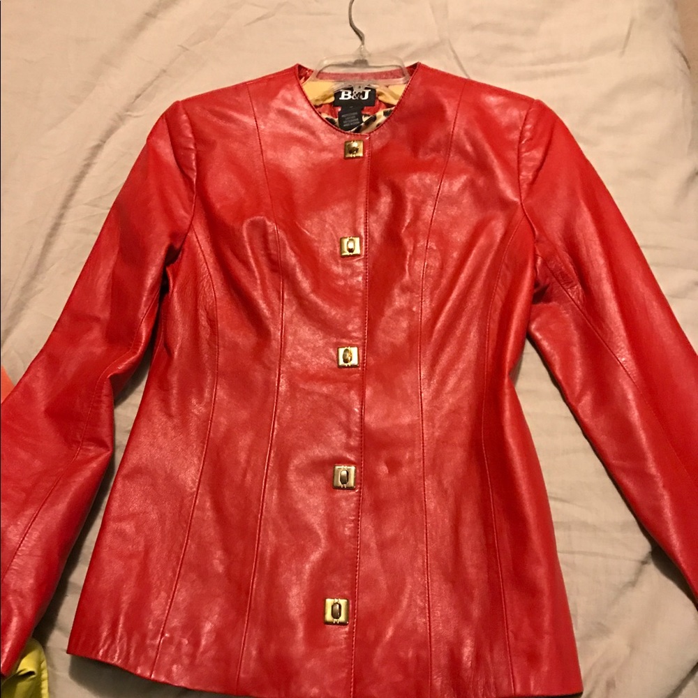 Red Leather Jacket