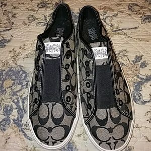 Coach laceless sneakers