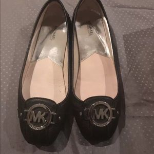 Michael Kors Fulton moccasins black flats 8