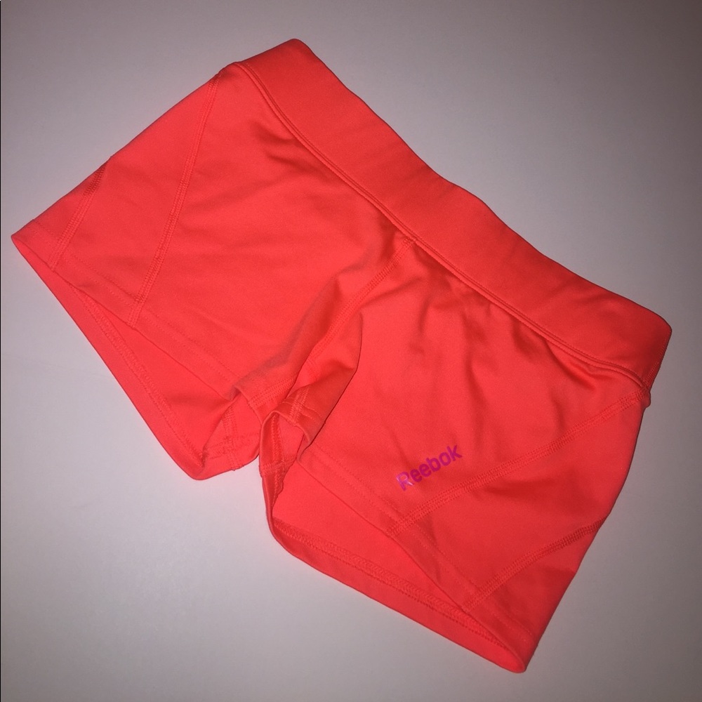 Reebok Orange Crossfit Shorts