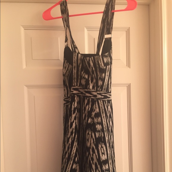RACHEL ROY DRESS BLACK AND GREY PRINT - Picture 2 of 3
