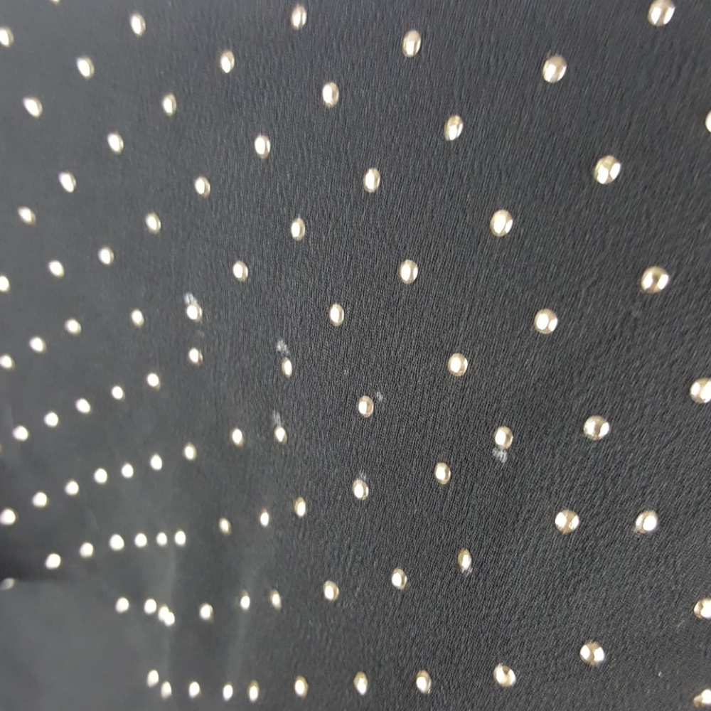 Cache Gold Jewelry Chain Straps Layered Blouse - Picture 8 of 8