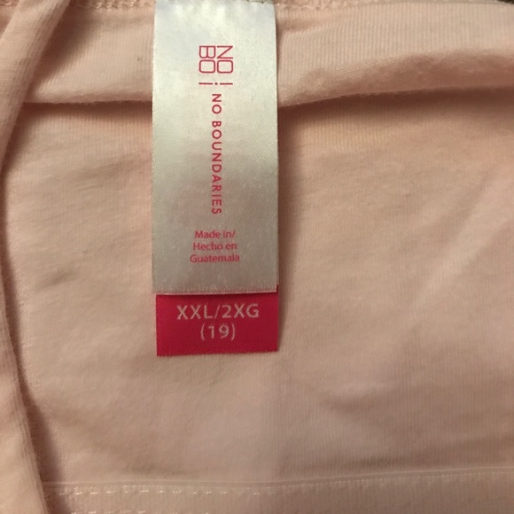 Plus size pink tank top - Picture 2 of 2