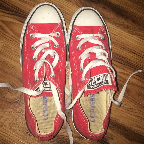 Converse Shoes - Red converse