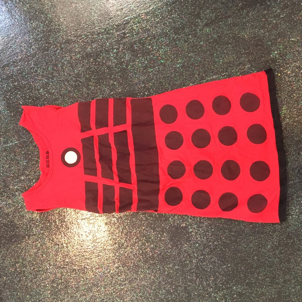 Dalek dr who fandom dress