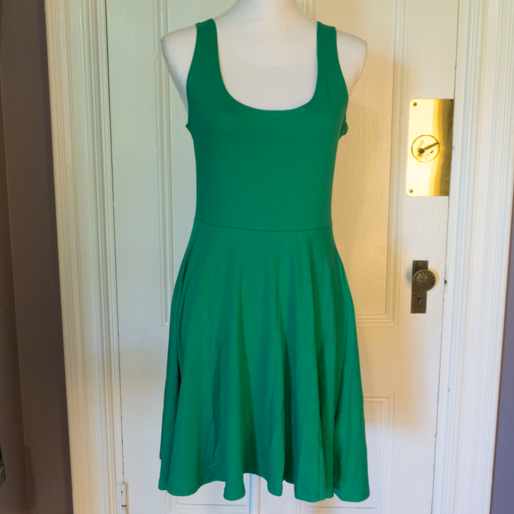 Urban Outfitters Green Tank Dress