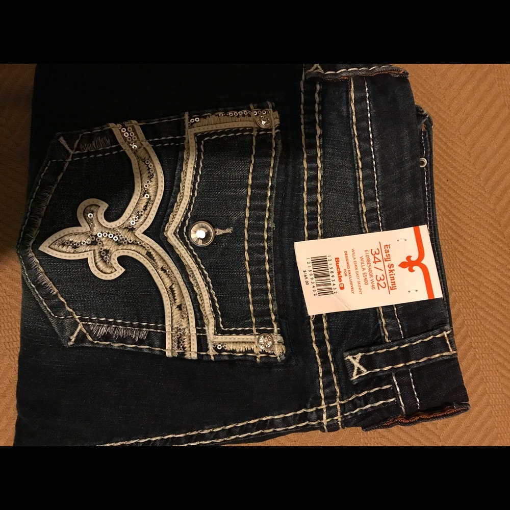 Brand New Ladies Rock Revival Jeans.