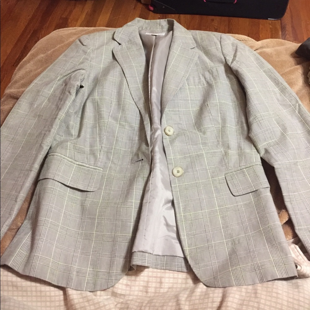 Talbots Grey and Green Jacket