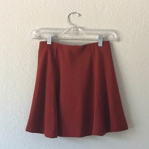 Orangish-red Skirt