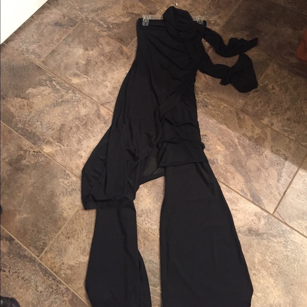 Strapless Jumpsuit 96% polyester 4% spandex