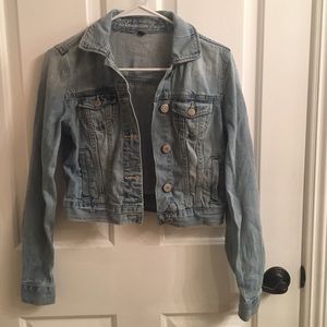 Jean Jacket w/ Tribal Design