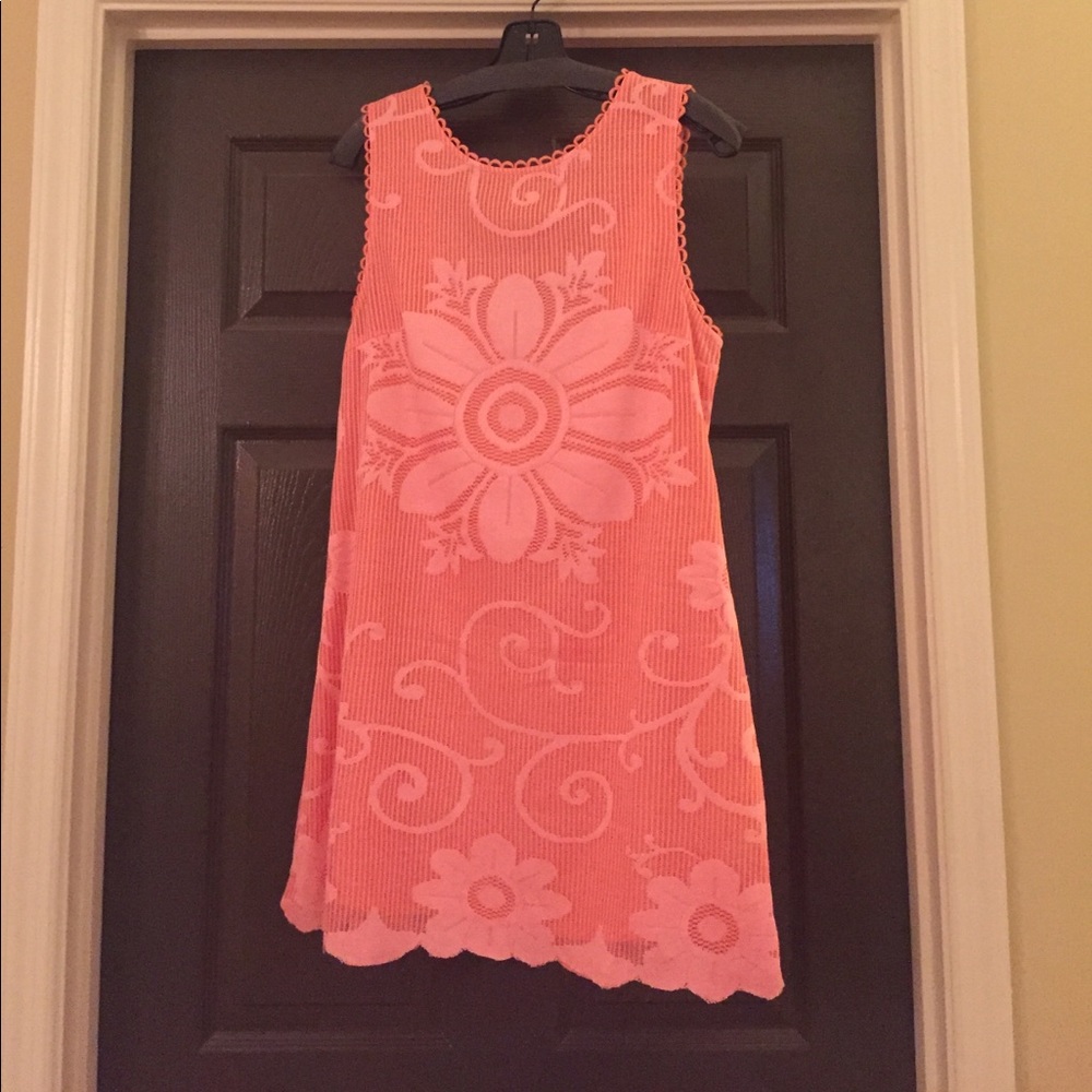 Free People Bright Pink Dress