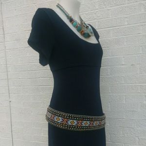 Cold water Creek 1X Navy Blue stretch travelling d