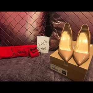 Authentic Christian Louboutin Pigalle 85