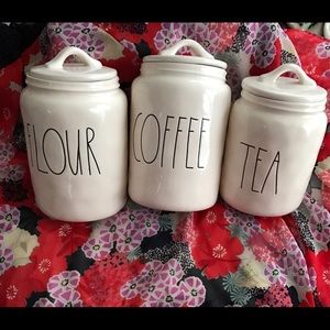 Rae Dunn tea Canister