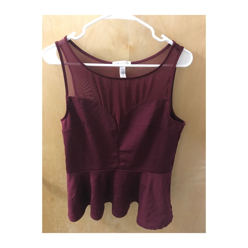 Peplum top