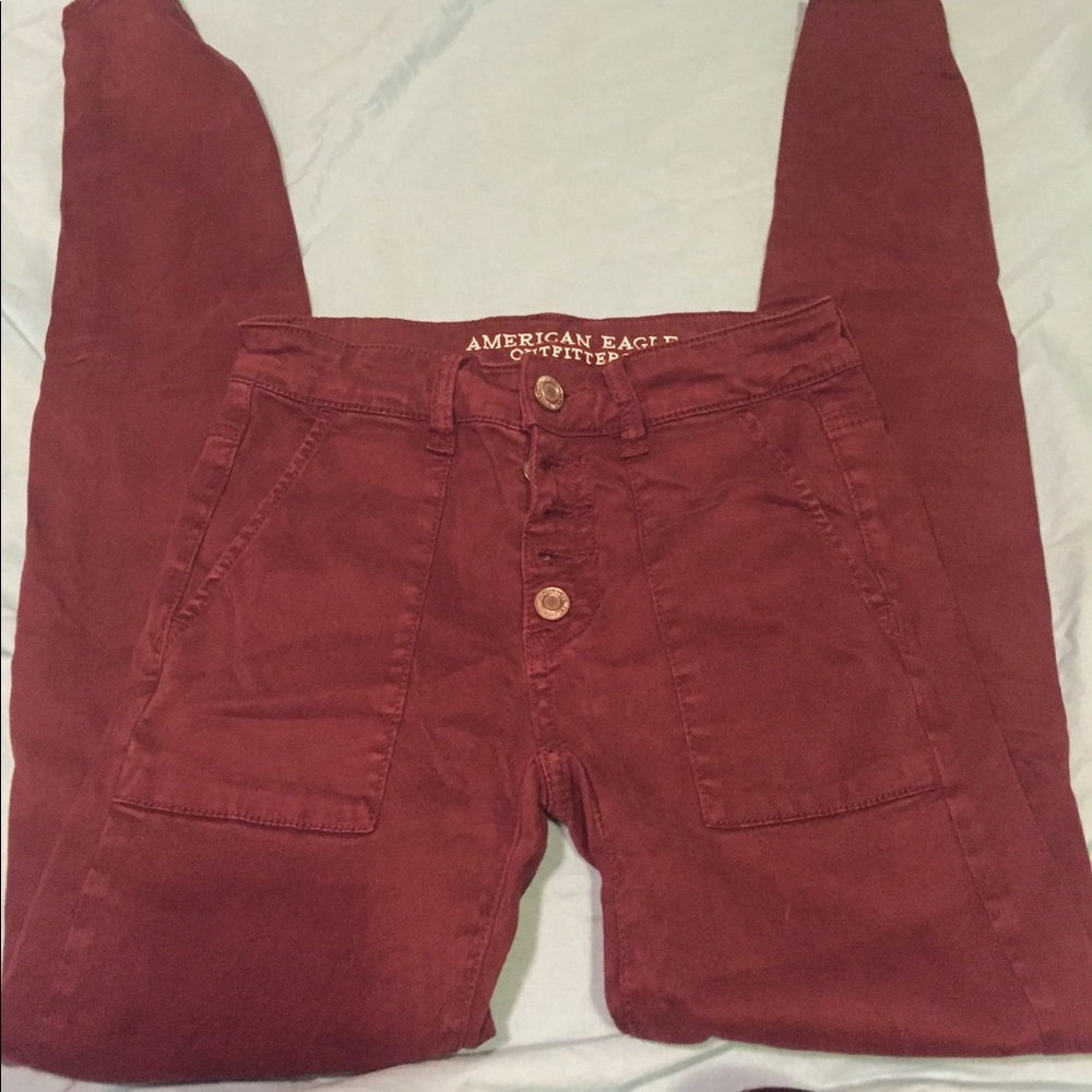 High rise super stretch pants