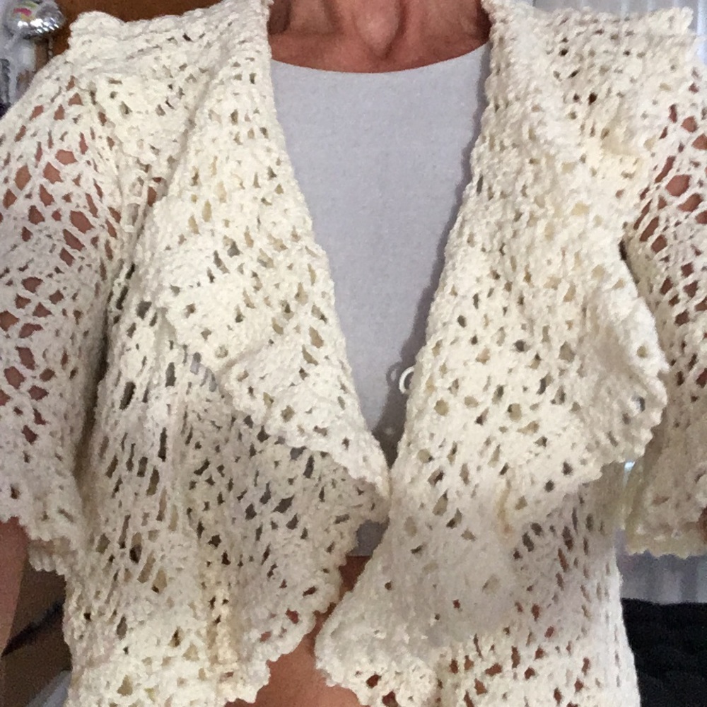 Crochet cardigan