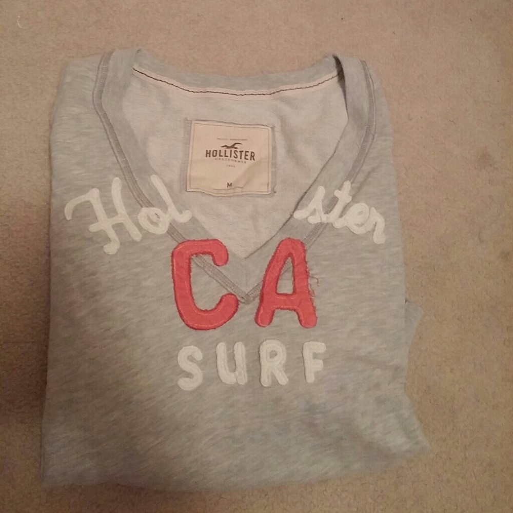 Hollister V Neck Sweatshirt