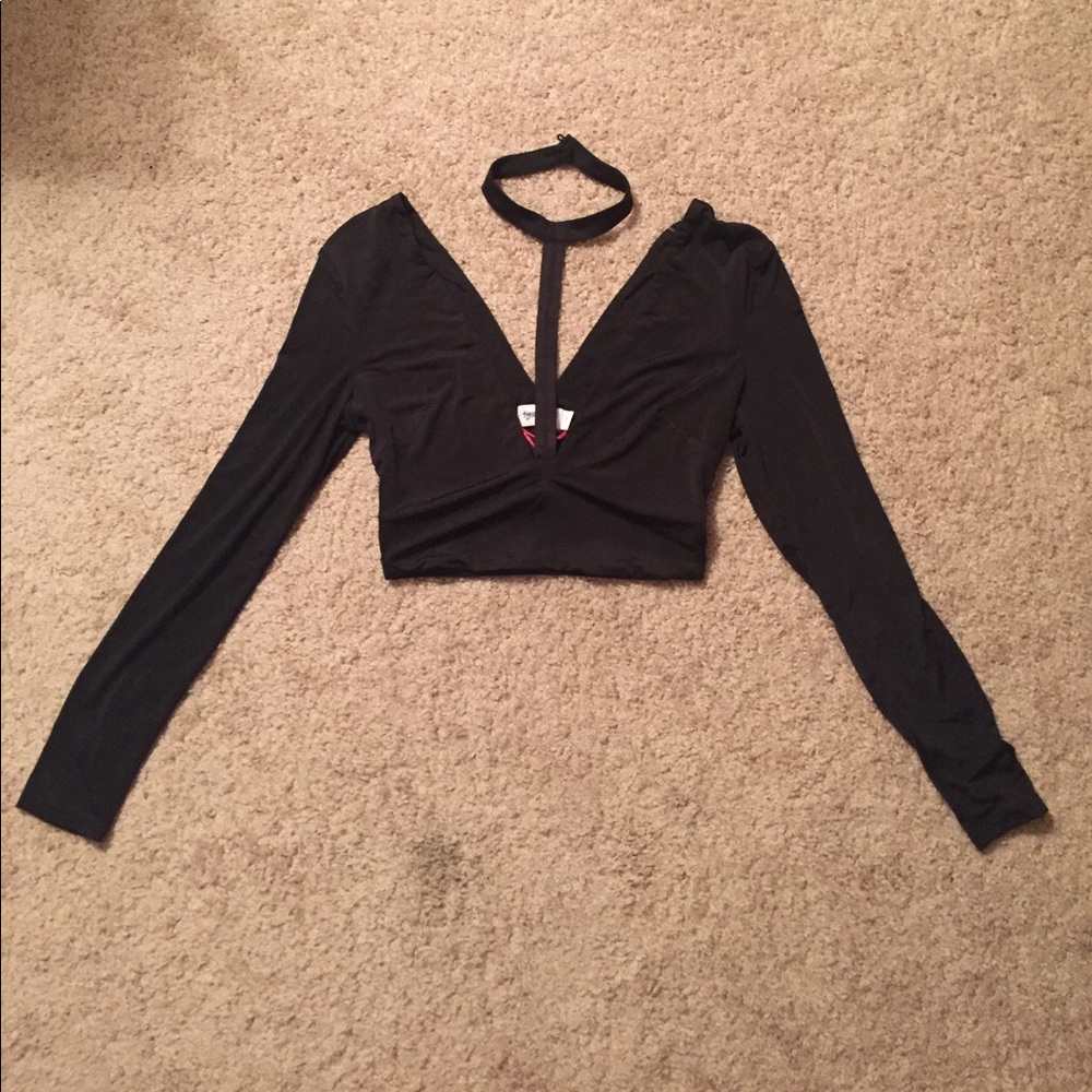 Tobi Choker Crop Top