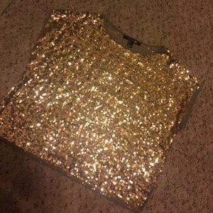 Forever 21 Sequin Shirt