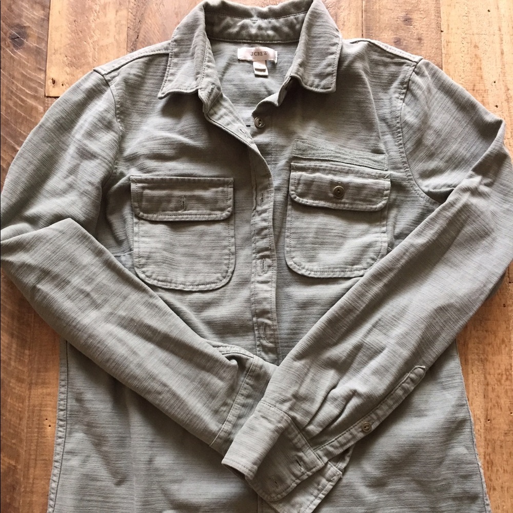 J Crew button-up shirt
