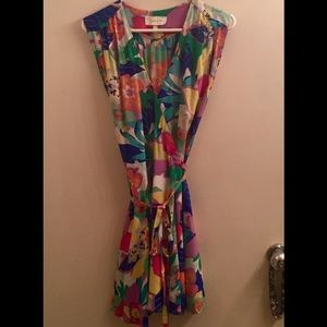 Yumi Kim Multi-Colored Wrap Dress - Size M