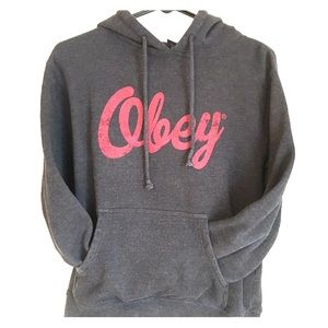 Women's Obey Pullover Hoodie, Medium