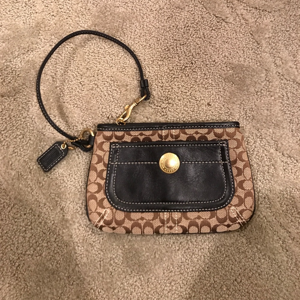 Authentic Coach Wristlet