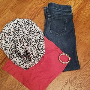 Ann Taylor modern straight jeans