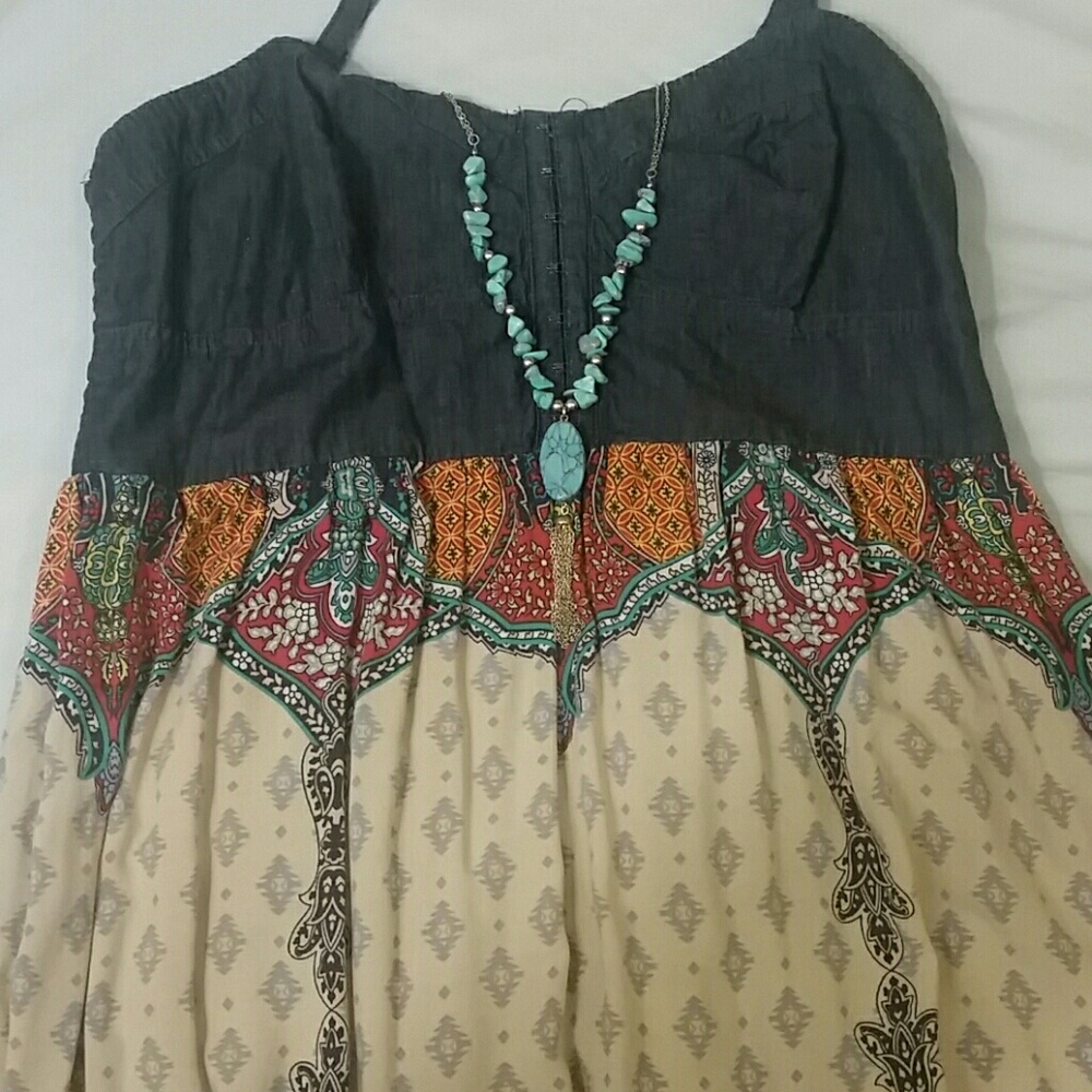 Rustic Boho Sundress