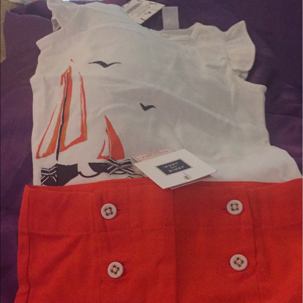 Janie & jack short set