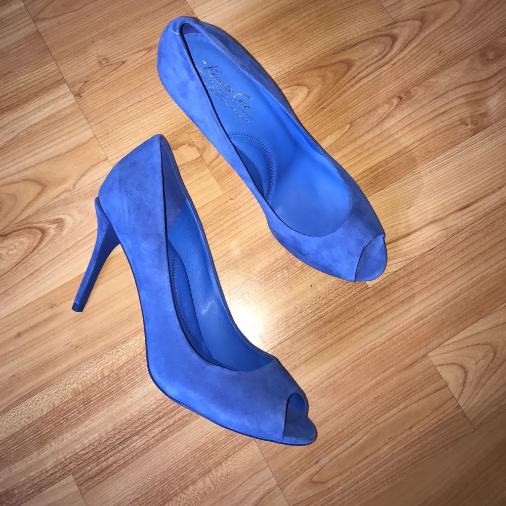 Blue suede shoes! So comfy that I bought two!