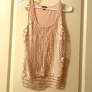 Express gold tank top. Sz S.