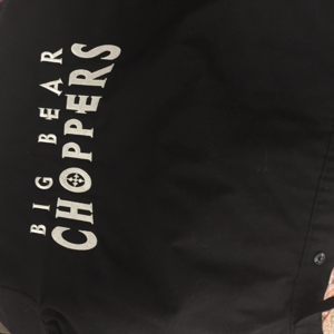Jacket with Big Bear Choppers logo