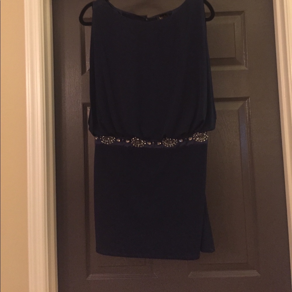 Navy dress. Never worn!