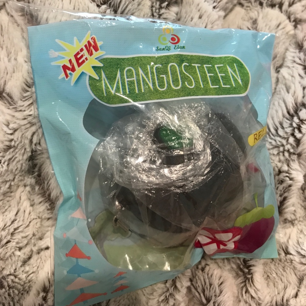 Medium sized mangosteen slow rising squishy